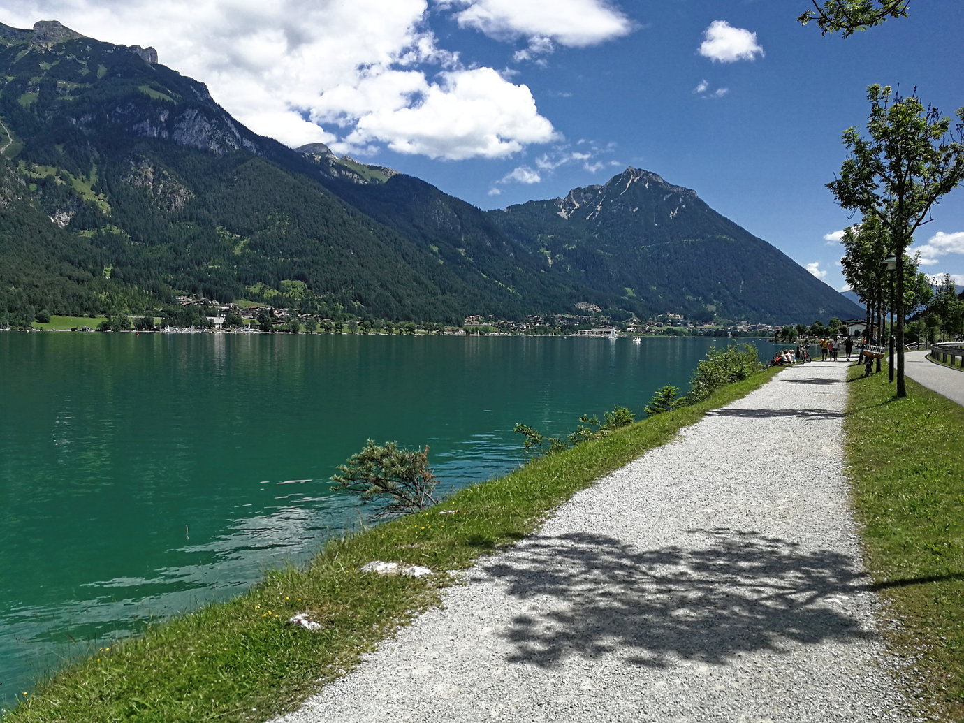 Achensee in Richtung Süd. Foto: Kurt Wirtenberger