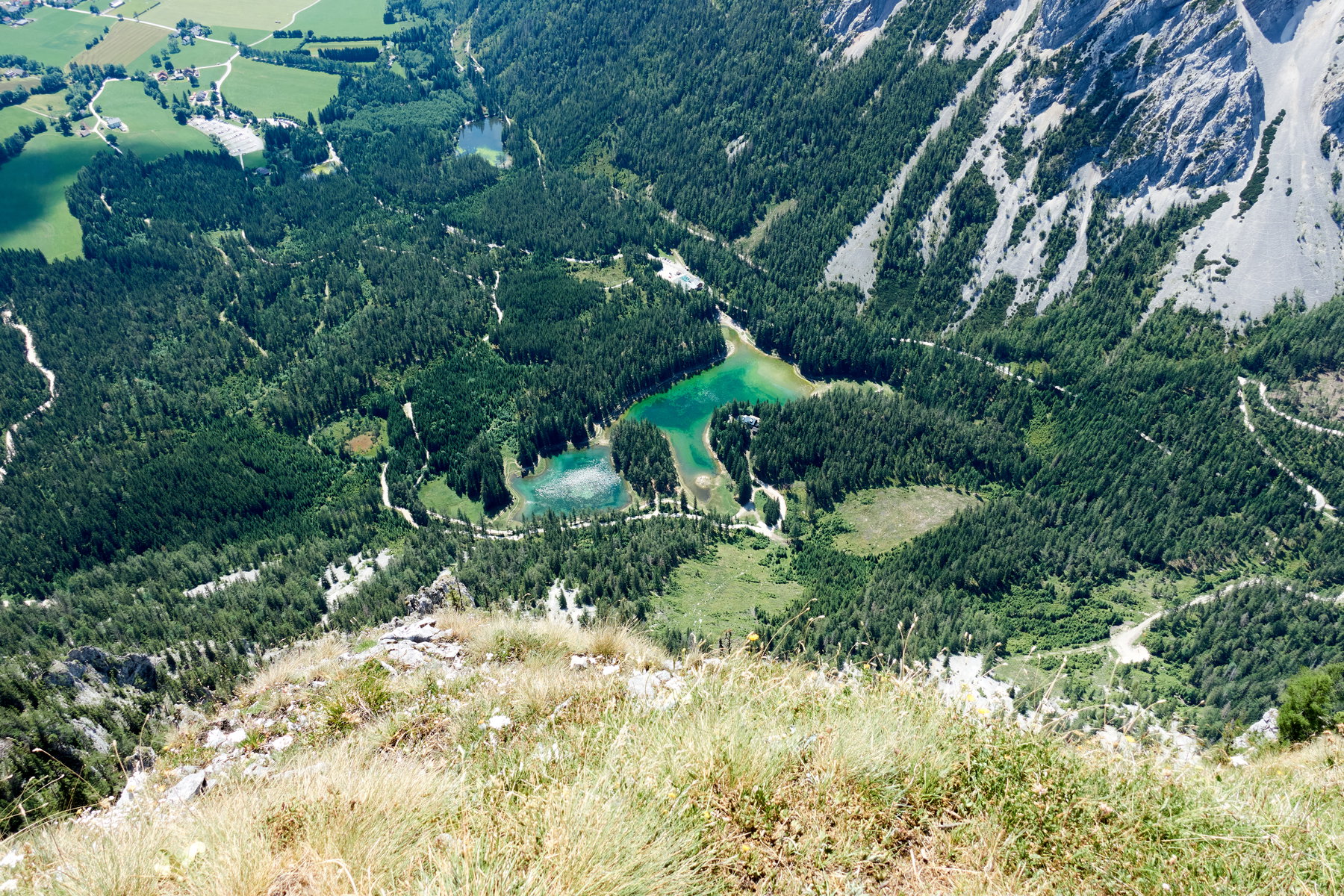 Grüner See vom Gipfel der Pribitz. Foto: Martin Heppner