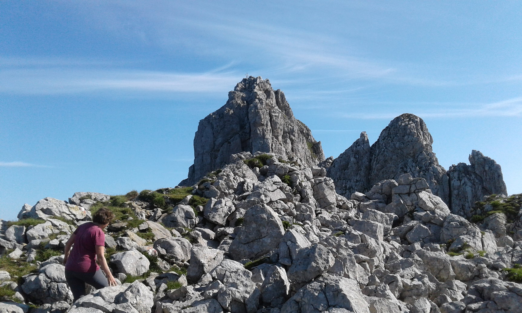 TAC-Spitze und Vordernberger Griesmauer. Foto: Petra Jens