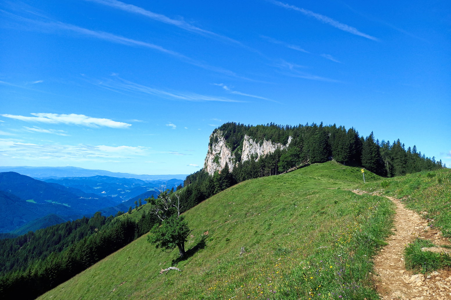 Rote Wand in Sicht. Foto: Martina Friesenbichler