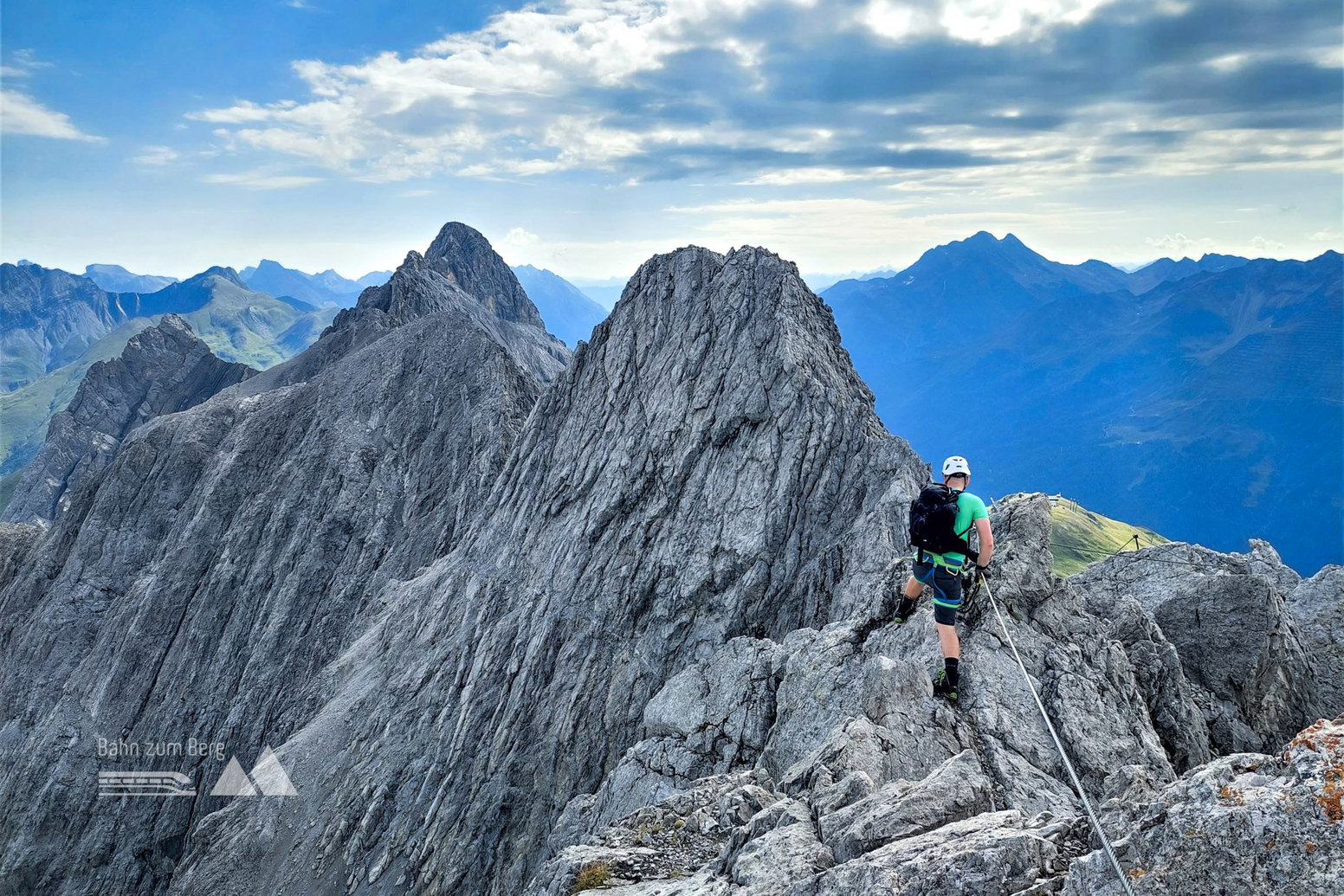 Arlberger Klettersteig. Foto: Alice Frischherz