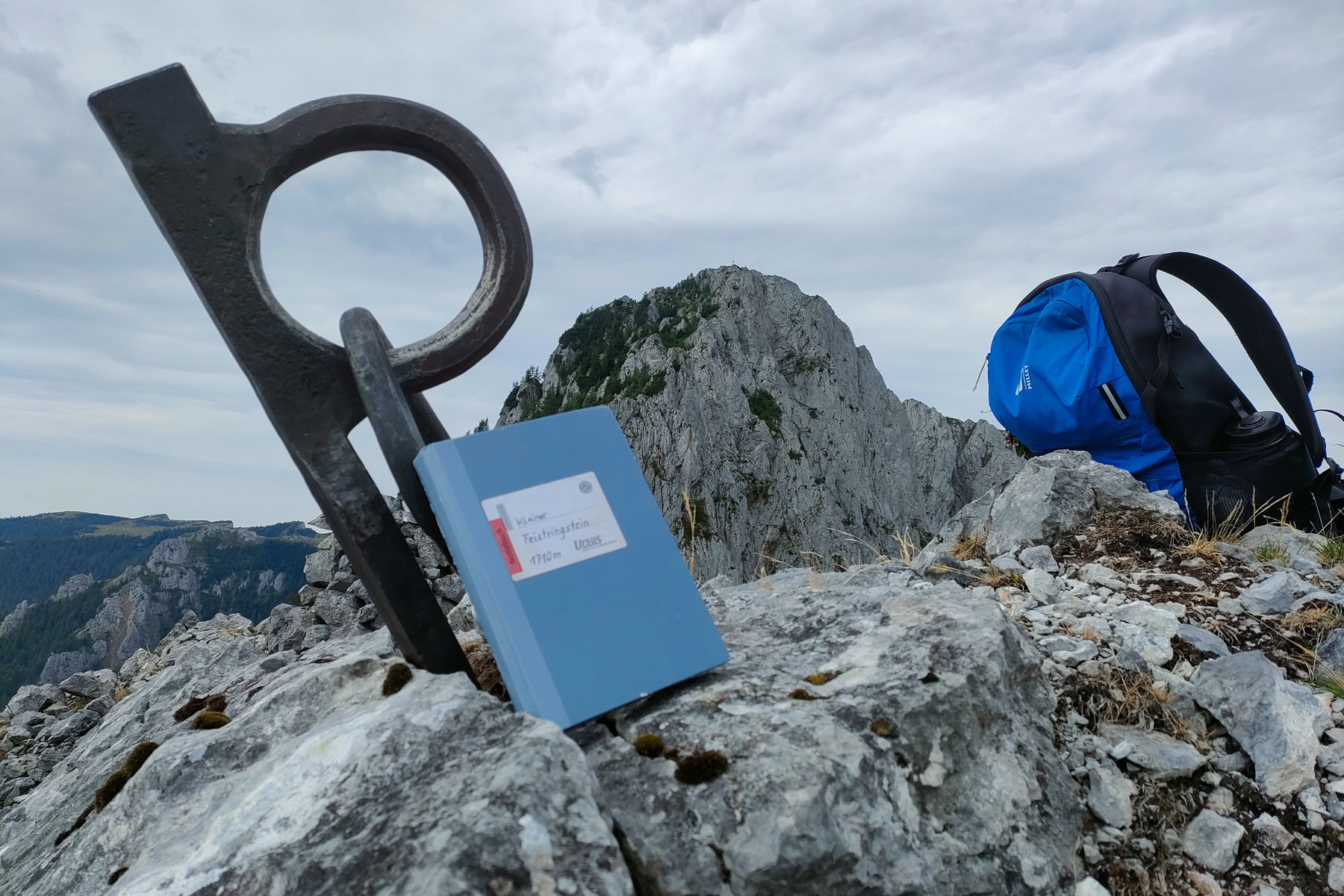Blick vom Kleinen zum Großen Feistringstein. Foto: Manfred Hinteregger
