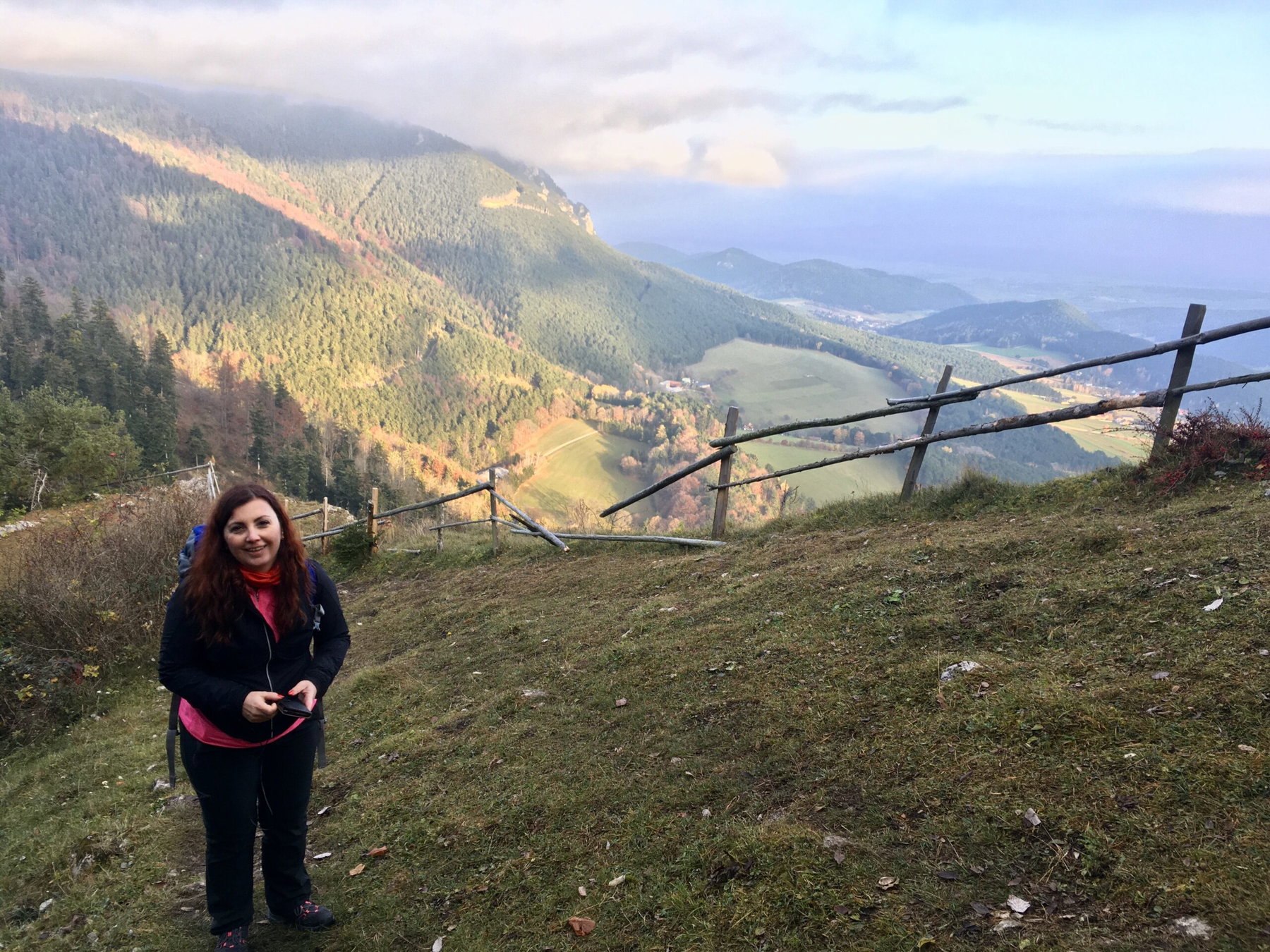Hohe Wand, Springlessteig und Geländ