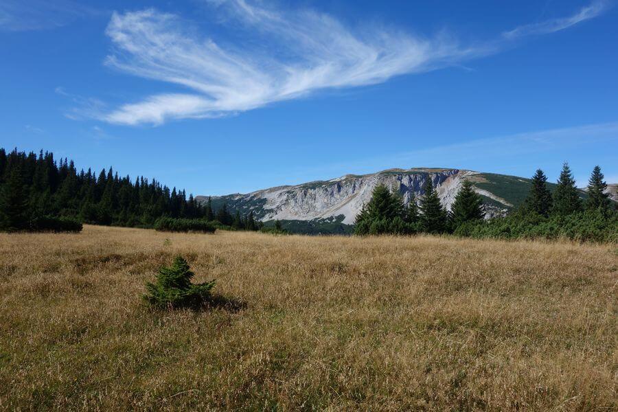 Herbstliches Kaiserwetter auf der Rax