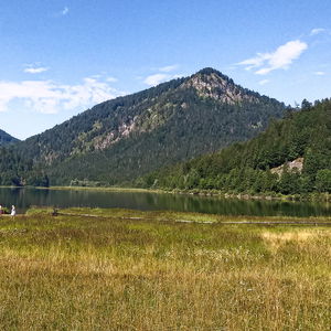 Wander- (und Radl-)Runde zu idyllischen Almen und wildromantischen Seen