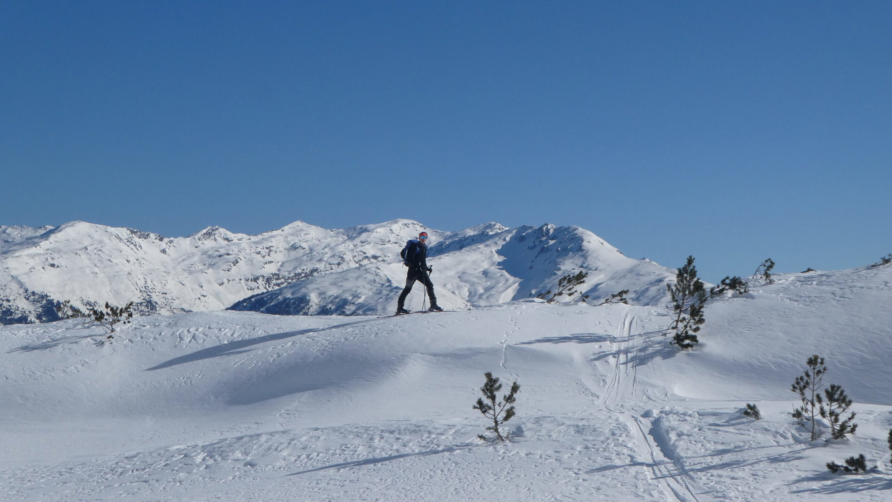 Skitour auf Kalbenjoch und Kesselspitze