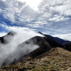 Eine gratinierte Kellerjoch Überschreitung