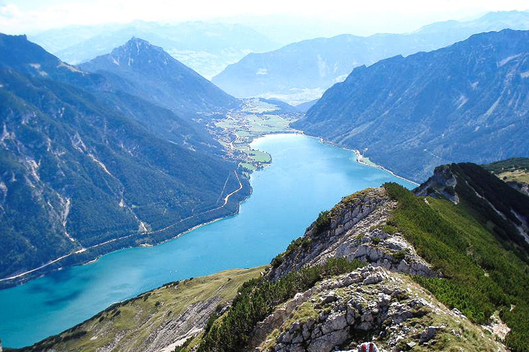 Zur Seekarspitze hoch überm Achensee