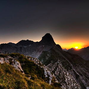 Drei Tage Bike&Hike auf Lamsenspitze und Mondscheinspitze