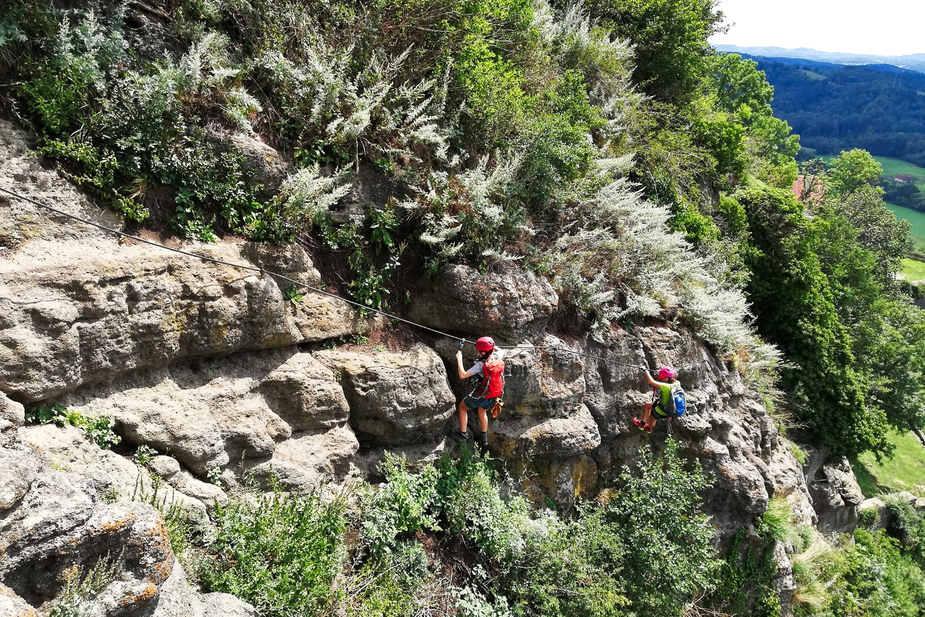 Riegersburg-Klettersteig. Foto: Anna, POW AT