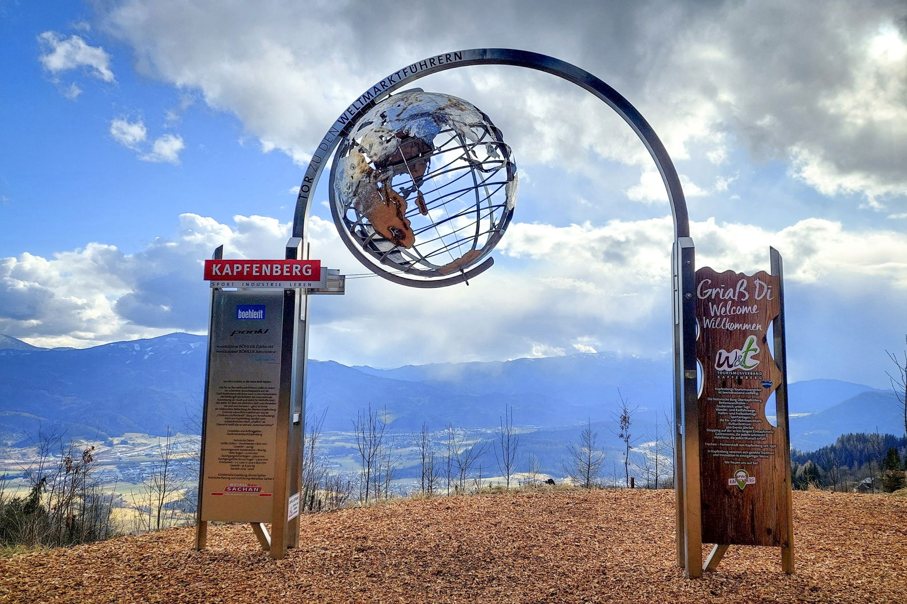 Frühlingshaft und winterlich auf´s Z wie Zöberer Höhe