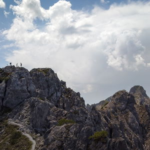 Bike and Hike auf die Drei Schwestern