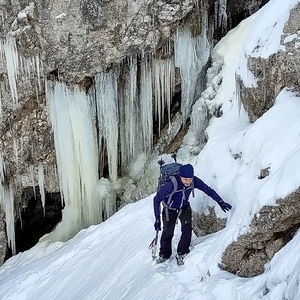 Schoßgraben: Eistour-Feeling am Untersberg