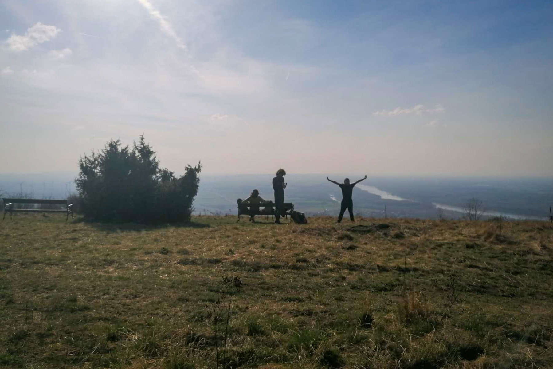 Ausblick und Lieblingsmenschen. Foto: Sarah Pallauf